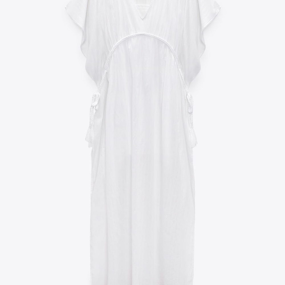 Zara limited edition cotton kaftan dress you can’t miss - Picture 7 of 10
